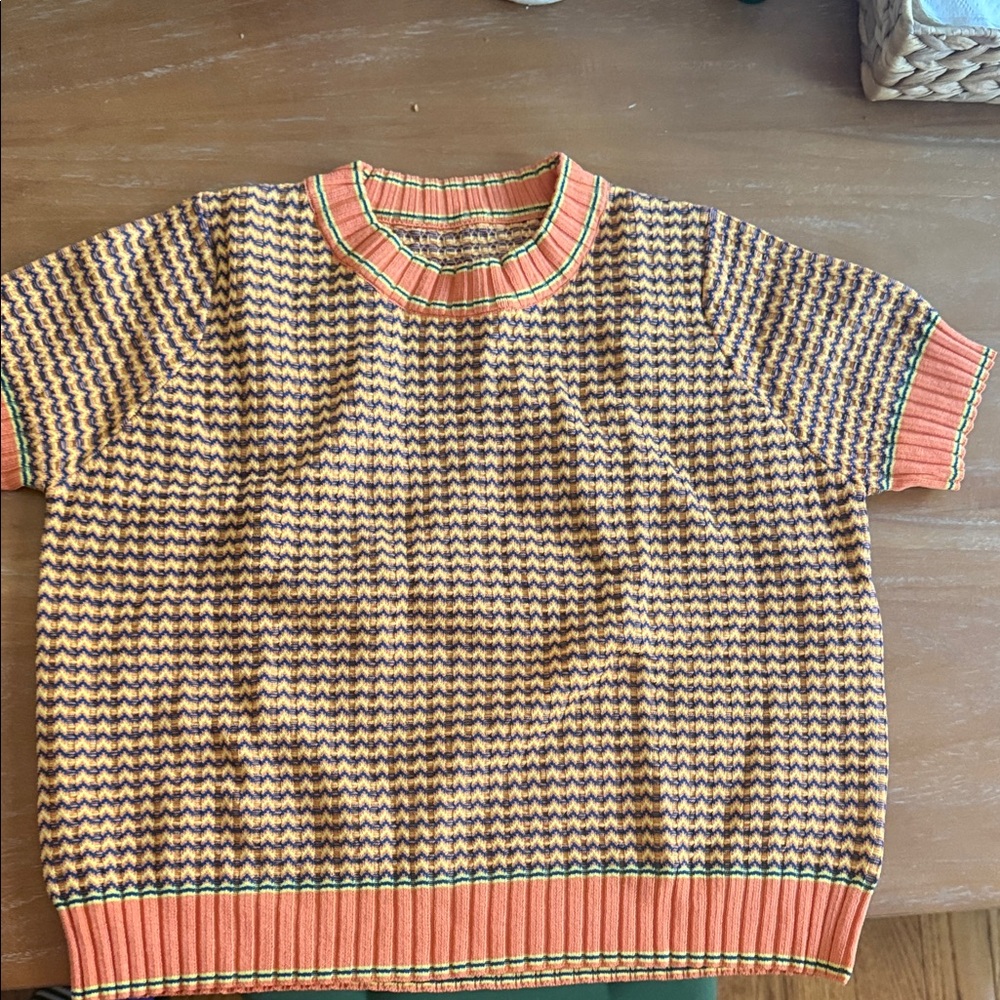 Multicolor Patterned Women’s Sweater